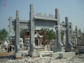 三门牌坊、牌楼的样式(四)